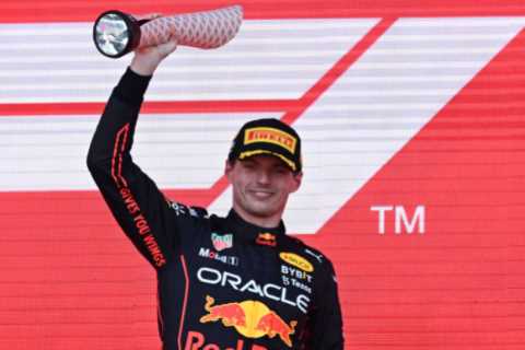 Max Verstappen takes control of F1 title race at Azerbaijan GP as BOTH Ferraris fail to finish and Mercedes capitalise