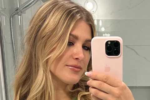 Tennis stunner Eugenie Bouchard turns heads while wearing open top with lacy bra out during Canadian Grand Prix