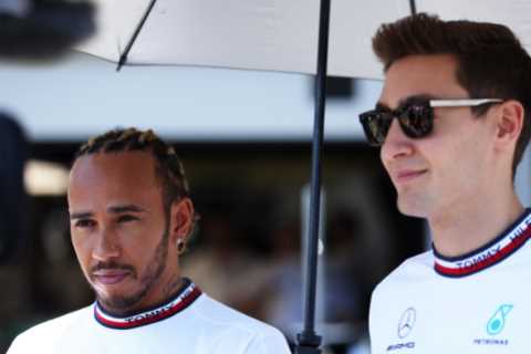‘Unacceptable’ – Lewis Hamilton backed by Mercedes pal George Russell who slams Nelson Piquet after vile racist comments
