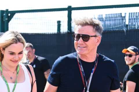Gordon Ramsay, Virgil Van Dijk and celebs flock to British Grand Prix as Lewis Hamilton battles it out at Silverstone