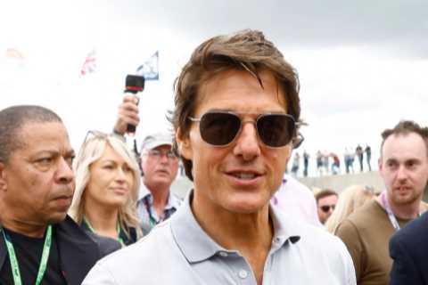 Tom Cruise, Gordon Ramsay and host of stars flock to British Grand Prix as Lewis Hamilton battles it out at Silverstone