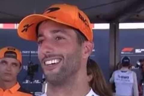 F1 star Daniel Ricciardo calls McLaren team-mate Lando Norris a ‘s***head’ FOUR TIMES in bizarre interview