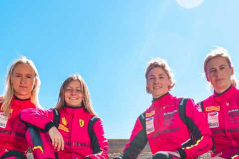 Iron Dames make history as Bovy, Gatting, Frey, and Pin become first female team to compete at 24hrs of Spa for 25 years