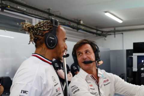 Lewis Hamilton could be left with BRAIN DAMAGE due to porpoising Mercedes, according to shock Toto Wolff claims