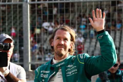Sebastian Vettel could REMAIN in F1 next season with retiring Aston Martin racer holding talks with CEO Domenicali