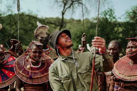 ‘In my heart forever’ – Lewis Hamilton dances with Pokot people in Kenya as F1 star continues amazing Africa holiday
