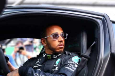 ‘I’m in love’ – Lewis Hamilton believes he is closing in on first F1 win of season and hints at snubbing retirement