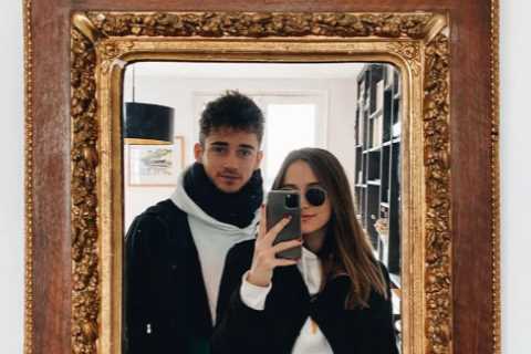 Who is Charles Leclerc’s girlfriend Charlotte Sine and when did Ferrari F1 star start dating her?