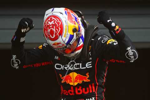 Max Verstappen romps home in explosive Dutch GP after fuming Lewis Hamilton and Mercedes blow chance of maiden victory