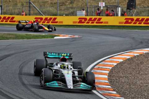 ‘That was the biggest f*** up’ – Lewis Hamilton fumes at Mercedes after blowing chance to win first Grand Prix of season