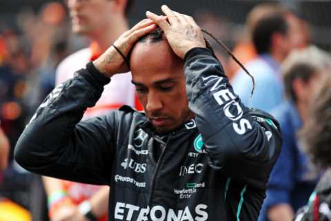 ‘F*** up’ – Hamilton still has faith in Mercedes despite X-rated blast after error allowed Verstappen to win Dutch GP