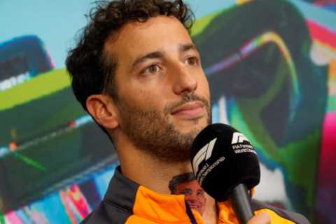 Daniel Ricciardo reveals stunning girlfriend Heidi Berger ‘eliminates stress’ after F1 contract woes