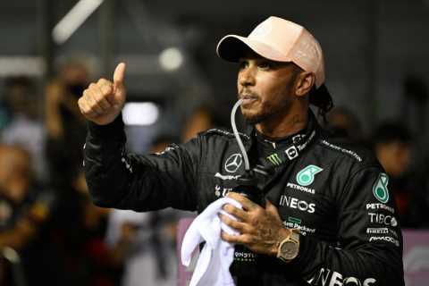 Lewis Hamilton produces best qualifying performance of the season to seal third-place start at Singapore GP