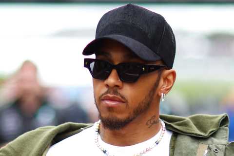 Lewis Hamilton wears T-shirt with his own name on it and flowery coat as F1 star prepares for Japanese GP