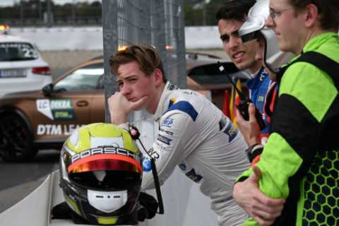 F1 legend Michael Schumacher’s nephew David breaks his spine in horror fireball motorsport crash