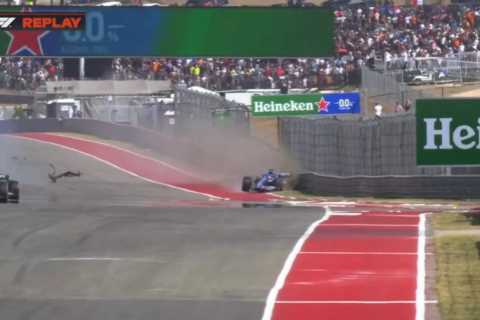 Fernando Alonso set for showdown talks with FIA after 200mph US Grand Prix crash saw F1 star given brutal 30sec penalty