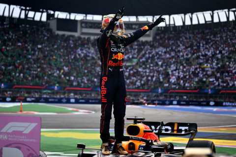 Max Verstappen breaks incredible Michael Schumacher record as astonishing winning F1 season continues at Red Bull