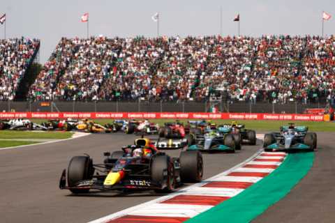 Lewis Hamilton didn’t give Mercedes F1 pal George Russell ‘same courtesy’ during overtake at Mexico GP, says Brundle