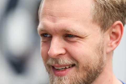 Kevin Magnussen snatches shock pole position at Brazilian GP as chaotic qualifying session hit by rain and red flag