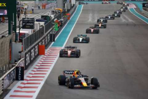 Max Verstappen cruises to 15th win of F1 season at Abu Dhabi GP as Lewis Hamilton forced to retire 3 LAPS from finish