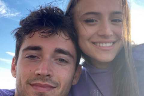 F1 star Charles Leclerc reveals he has split from stunning girlfriend Charlotte Sine and asks for privacy