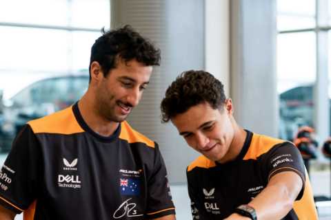 Lando Norris breaks silence on claims he and Daniel Ricciardo ‘hate each other’ after turbulent year at McLaren
