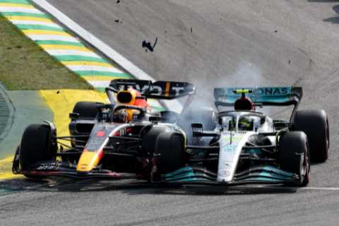 F1 world champion Max Verstappen takes swipe at Lewis Hamilton over collisions and says ‘it’s a generation thing’