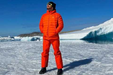 Lewis Hamilton celebrates  birthday with £200m mega-yacht cruise to see penguins in Antarctica