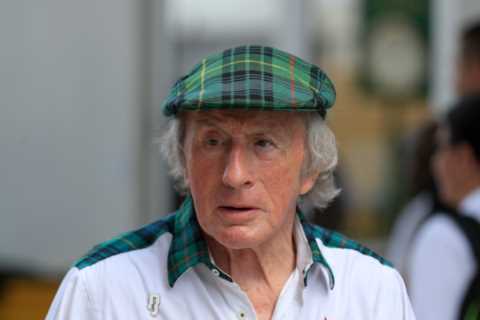 F1 hero Jackie Stewart gives heartbreaking health update on dementia-stricken wife as he reveals she can no longer walk