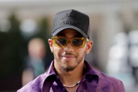 Lewis Hamilton teases 2023 F1 helmet design as Mercedes get set to unveil new car with Brit chasing eighth world title