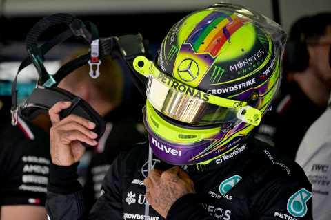 Lewis Hamilton makes political statement on day one of new season as he wastes no time in taking advantage of F1 U-turn