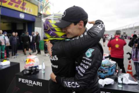 Lewis Hamilton and George Russell in ‘dream’ Australian GP qualifying as Mercedes pair eye shock F1 win