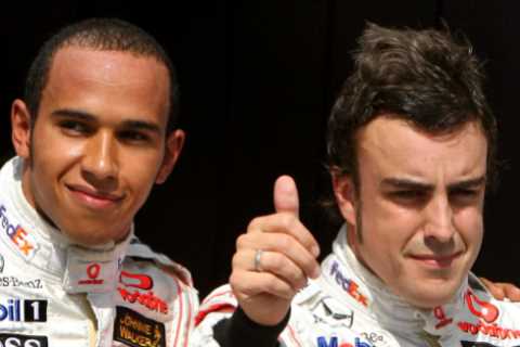 I had to get away from Lewis Hamilton when I was young but I’d love to finish our careers in same team, F1 icon reveals