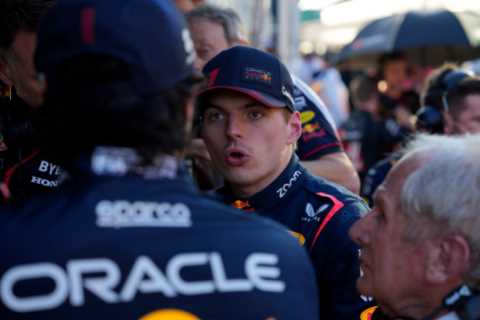 Max Verstappen accuses Lewis Hamilton of breaking F1 rules despite beating his rival to win Australian GP