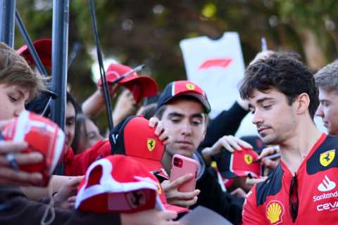 F1 star Charles Leclerc begs fans to stop ‘crossing boundary’ by gathering outside his apartment after address is leaked