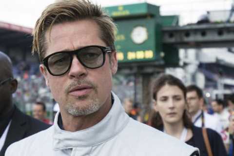 Brad Pitt set to race F1 star Lewis Hamilton in British Grand Prix as he films latest blockbuster