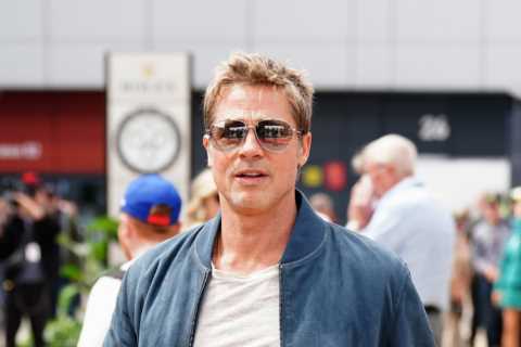 Brad Pitt spotted at Silverstone to film new F1 movie and even has his own garage… but all is NOT as it seems