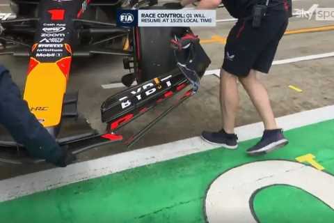 Max Verstappen grabs pole for British GP despite damaging Red Bull after embarrassing pit wall crash at Silverstone