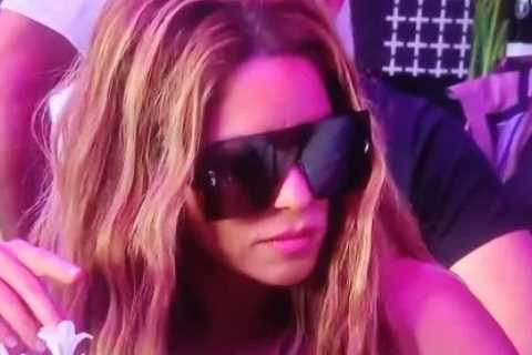 Shakira seen at Silverstone for British Grand Prix amid rumours over relationship with Lewis Hamilton after Pique split