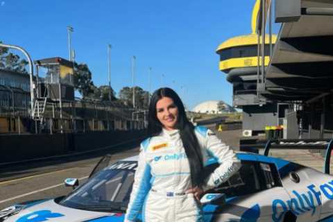 OnlyFans racing star Renee Gracie reveals ‘topless race recaps’ as she promises to treat UK fans to a visit