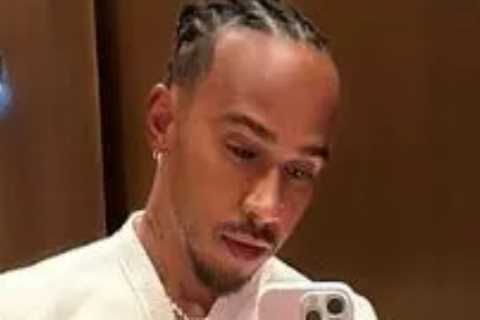Lewis Hamilton posts glitzy selfie for first time since Shakira ‘love triangle’ rumours