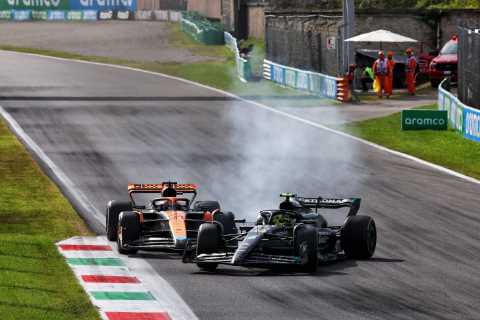 Lewis Hamilton Admits Fault in Piastri Crash and Apologizes After Italian GP