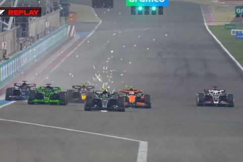 Lewis Hamilton Caught up in Bizarre Pre-Season Tussle During F1 Testing