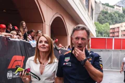 Geri Halliwell Shocked by Husband's Flirty Texts to Female Staffer