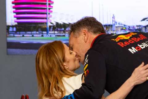 Geri Halliwell Confronts Husband Behind the Scenes Amidst Sexts Scandal
