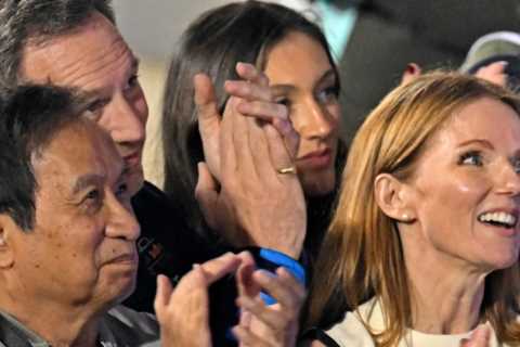 'Spiritual' Geri Halliwell Wears Bracelet to 'Ward Off Evil' Beside Scandal-Hit Hubby Christian Horner at F1