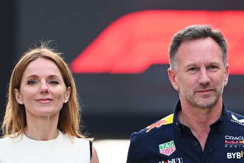 Geri Halliwell Demands Husband to Cut Ties with Colleague Amid Sexting Scandal