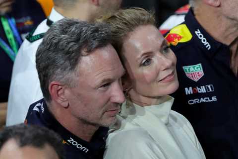 Geri Halliwell Appears to Dominate Husband Christian Horner at Saudi F1 Amid Scandal