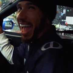 Lewis Hamilton Speeds Through Tokyo in £260k Supercar, Thrilling Fans with Epic Video