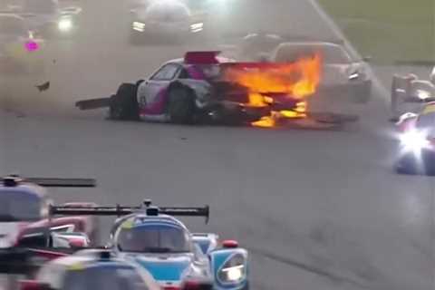 Trapped in a Burning Porsche: Marta Garcia's Terrifying Ordeal at Barcelona Circuit